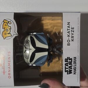 NWT Funko Pop Hallmark ornaments Star Wars Bo-Katan Kryze Mandalorian